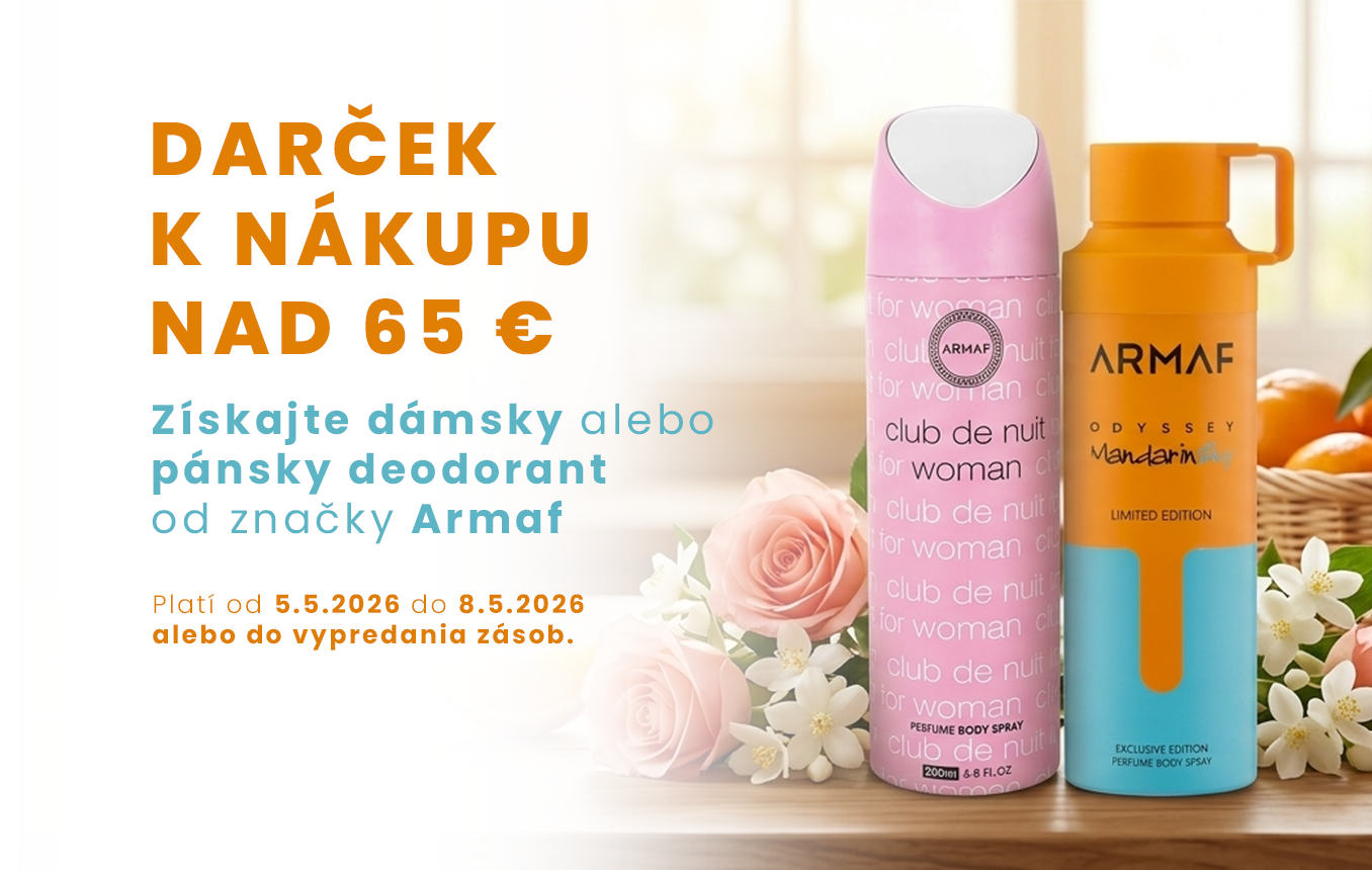 Darček zdarma nad 65€