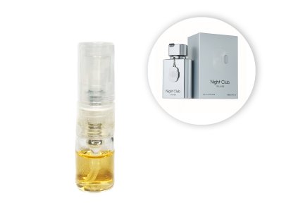 fragrance world night club silver vzorka