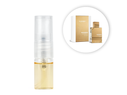 vzorka al haramain amber oud white edition