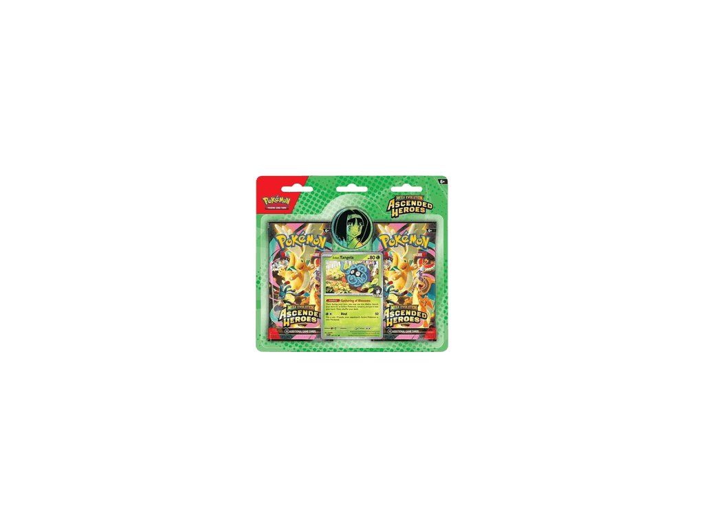 Pokémon Ascended Heroes 2 Pack Blister - Erika Tangela