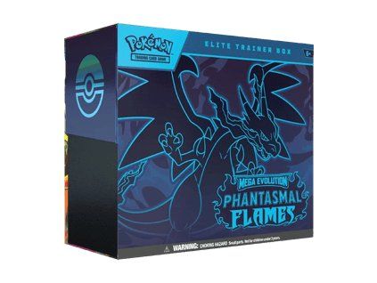Pokémon Mega Evolution Phantasmal Flames Elite Trainer Box