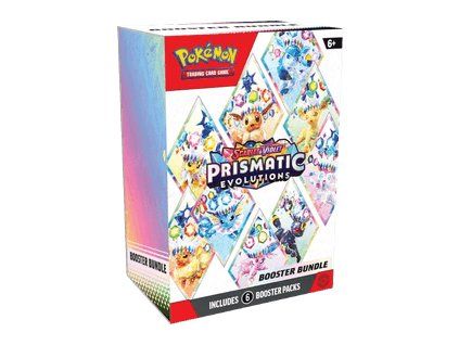 Pokémon Prismatic Evolutions - Booster Bundle (6 balíčků)