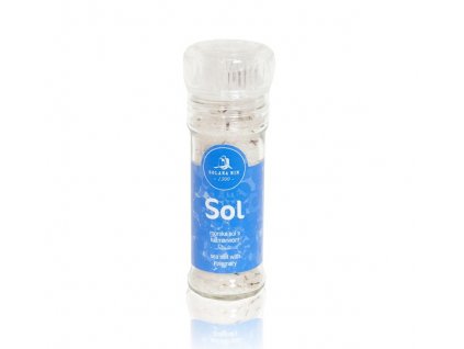 Solana Nin Morská soľ s rozmarínom v mlynčeku, 100g