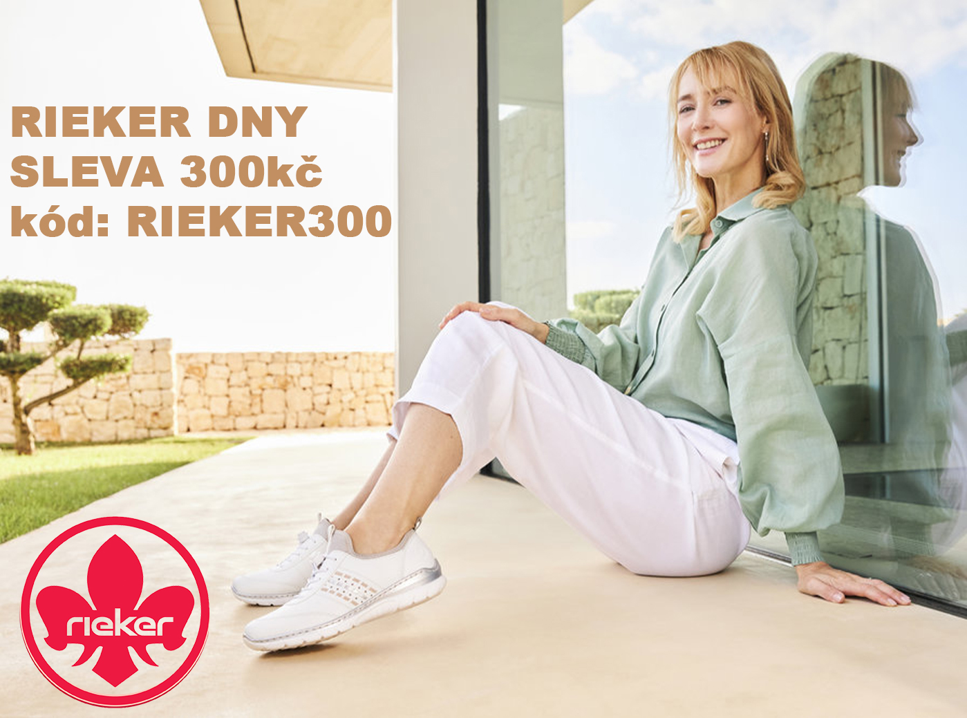 rieker dny 300 kč sleva