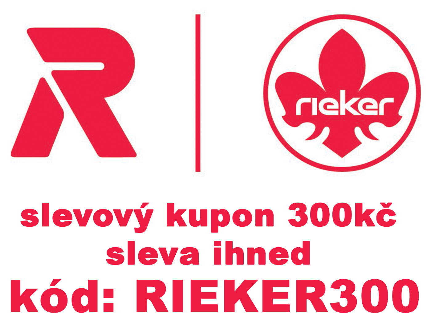 Rieker 300 kč sleva