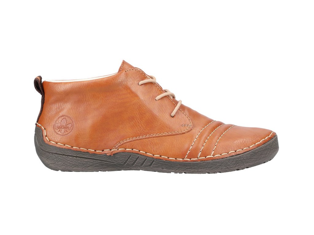 Dámská kotníková obuv RIEKER 52532-24 hnědá