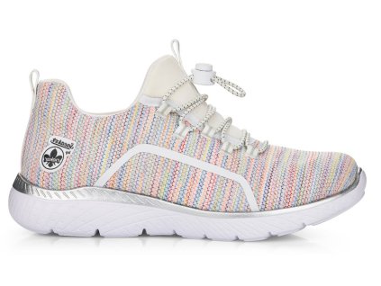 Dámské tenisky Sneaker´s boty stelka MemoSoft RIEKER M5070-90 Multibarevné 940108-00