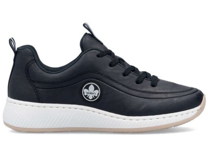 Dámské podzimní tenisky polobotky RIEKER N5504-14 modré