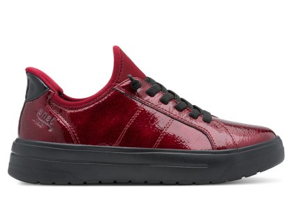 Dámské tenisky Sneaker´s šíře H JANA 8-23764-45 542 vínová