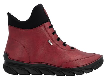 Dámská kotníková obuv RIEKER 55069-35 červená