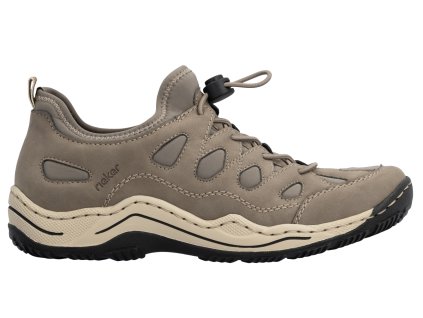 Dámské polobotky RIEKER L0551-64 béžové