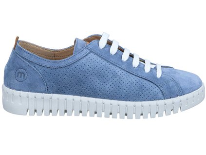 Dámské Celo Kožené tenisky Sneaker´s MANITU 850146-05 modré