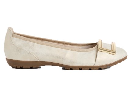 Dámské baleríny MARCO TOZZI 2-22111-44 412 zlaté