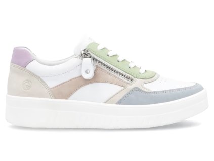 Dámské kožené tenisky REMONTE d0j01-87 bílé 950629-00