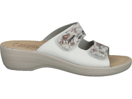 Dámské zdravotní nazouváky FLY FLOT 700504-03 bílé