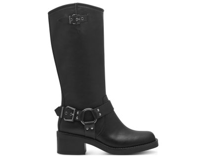 Dámské kozačky TAMARIS 1-25399-43 001 černé