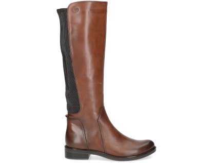 Dámské kožené kozačky Caprice úzké lýtko X-XS 9-25513-41 313