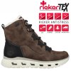 Dámské zimní boty s kožíškem RIEKER-TEX M6012-25 hnědé