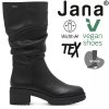 Dámské nepromokavé kozačky na podpatku JANA-TEX 8-26660-43 001 černé