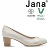 Dámské lodičky na podpatku stélka šíře H JANA 8-22467-42 499 béžové