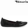 Dámské baleríny s gumičkou TAMARIS 1-22110-42 020 černé