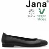 Dámské baleríny šíře H JANA 8-22180-44 001 černé