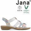 Dámské sandály stélka šíře H JANA 8-28165-42 989 bílé