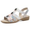 Dámské sandály stélka šíře H JANA 8-28165-42 989 bílé