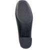 Dámské kožené lodičky na podpatku RIEKER 44750-04 černé