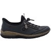 Dámské podzimní boty sneakers RIEKER N3267-15 modré
