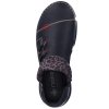 Dámská kotníková obuv na klínku RIEKER 45983-00 černá