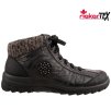 Dámská zimní kotníkové boty RIEKER-tex L7110-01 černé