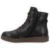 Dámská Kožená kotníková obuv RIEKER y4303-00 černá