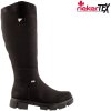 Dámské kozačky na podpatku RIEKER Tex Y7190-00 černé