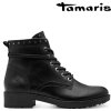 Dámské kotníkové šněrovací boty TAMARIS 1-25133-45 001 černé