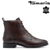 Dámská zimní kožená kotníková obuv TAMARIS 1-25121-43 304 hnědá