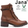 Dámské šněrovací kotníkové boty JANA šíře H 8-25267-43 305 hnědé