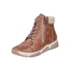 Dámská zimní kotníkové boty s kožíškem RIEKER 45931-24 hnědé