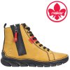 Dámská kotníková obuv RIEKER 55024-68 žlutá