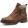 Nepromokavé dámské cognac zimní kotníkové boty JANA-TEX 8-26283-45 305 hnědé