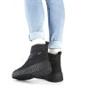 Dámské zimní nepromokavé kotníkové boty RIEKER-tex N2550-00 černé 990607-01