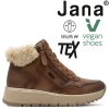 Nepromokavé dámské koňak zimní kotníkové boty JANA-TEX 8-26268-45 305 hnědé