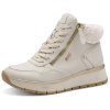 Nepromokavá dámská zimní kotníková obuv na klínku JANA-TEX 8-26268-45 411 bílá