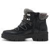 Nepromokavé dámské zimní kotníkové boty farmářky JANA-TEX 8-26287-45 001 černé