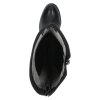 Dámské kozačky široké Lýtko L - XL CAPRICE 8-25550-43 022 Černé009 25550 43 022 TOP