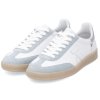 Dámské kožené semišové tenisky low sneaker RIEKER  W2200-55 modré 950618-55