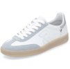 Dámské kožené semišové tenisky low sneaker RIEKER  W2200-55 modré 950618-55