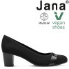 Dámské lodičky na podpatku stélka šíře H JANA 8-22467-42 009 černé