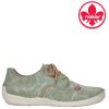 Dámské polobotky RIEKER 52528-52 zelené