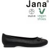 Dámské baleríny šíře H JANA 8-22164-41 008 černé